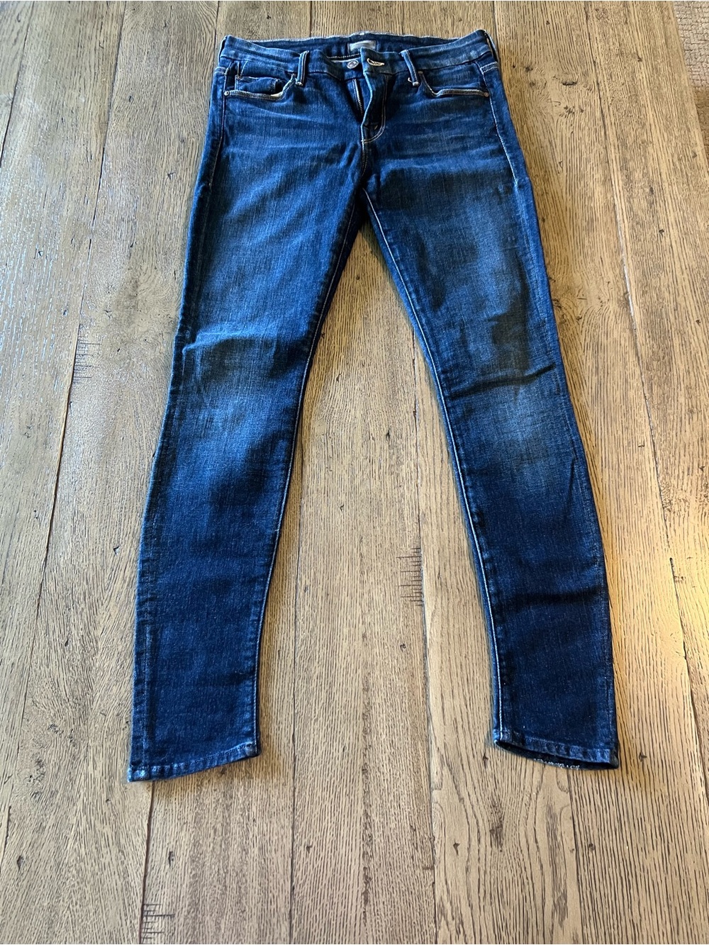 MOTHER Skinny Jeans Size 28 Dark Wash Blue